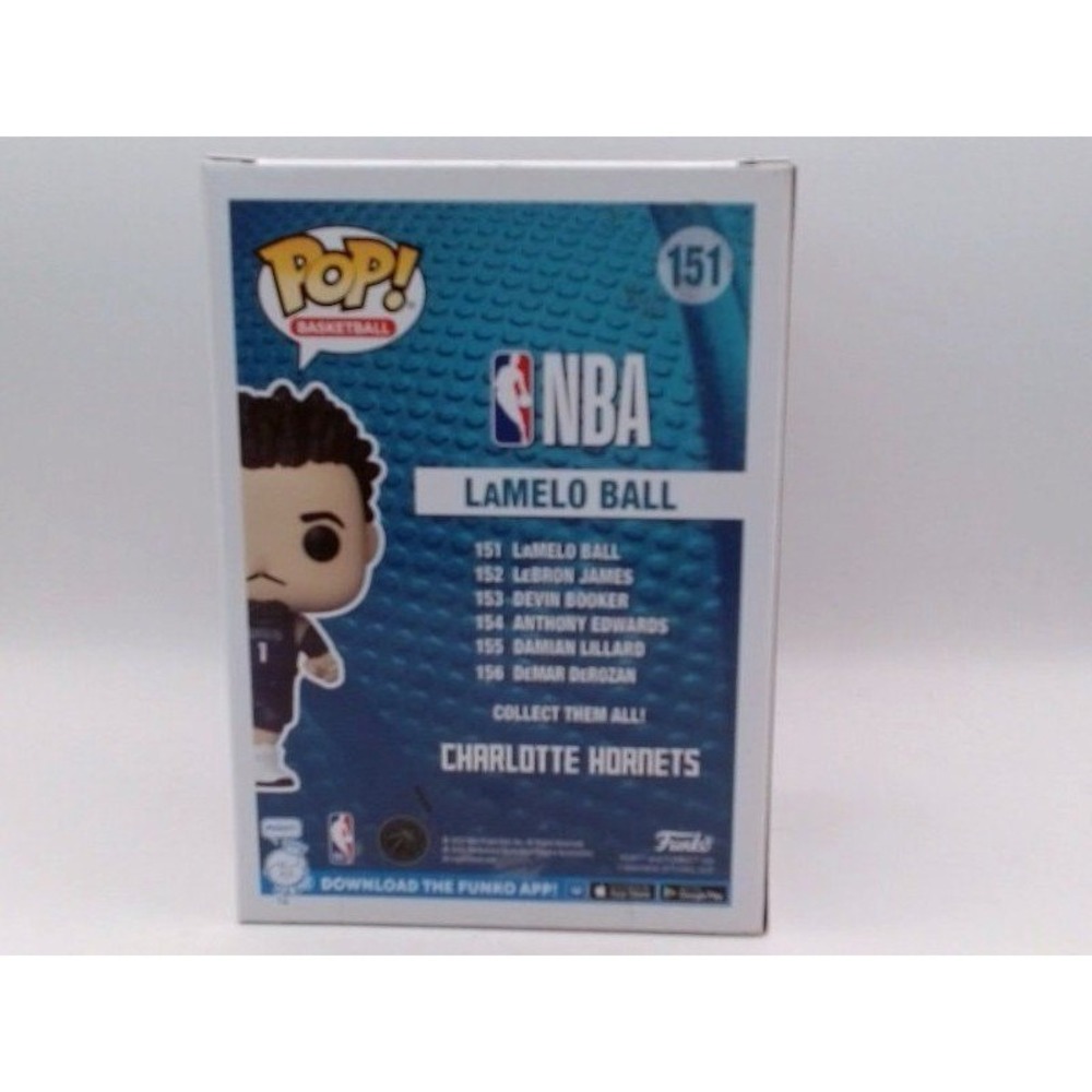 Funko Pop! - NBA: Hornets, LaMelo Ball Vinyl Figure, #151, BRAND NEW IN BOX - Picture 2 of 6